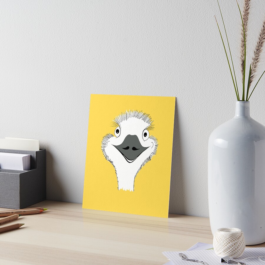 Happy Emu Design – canvas.
