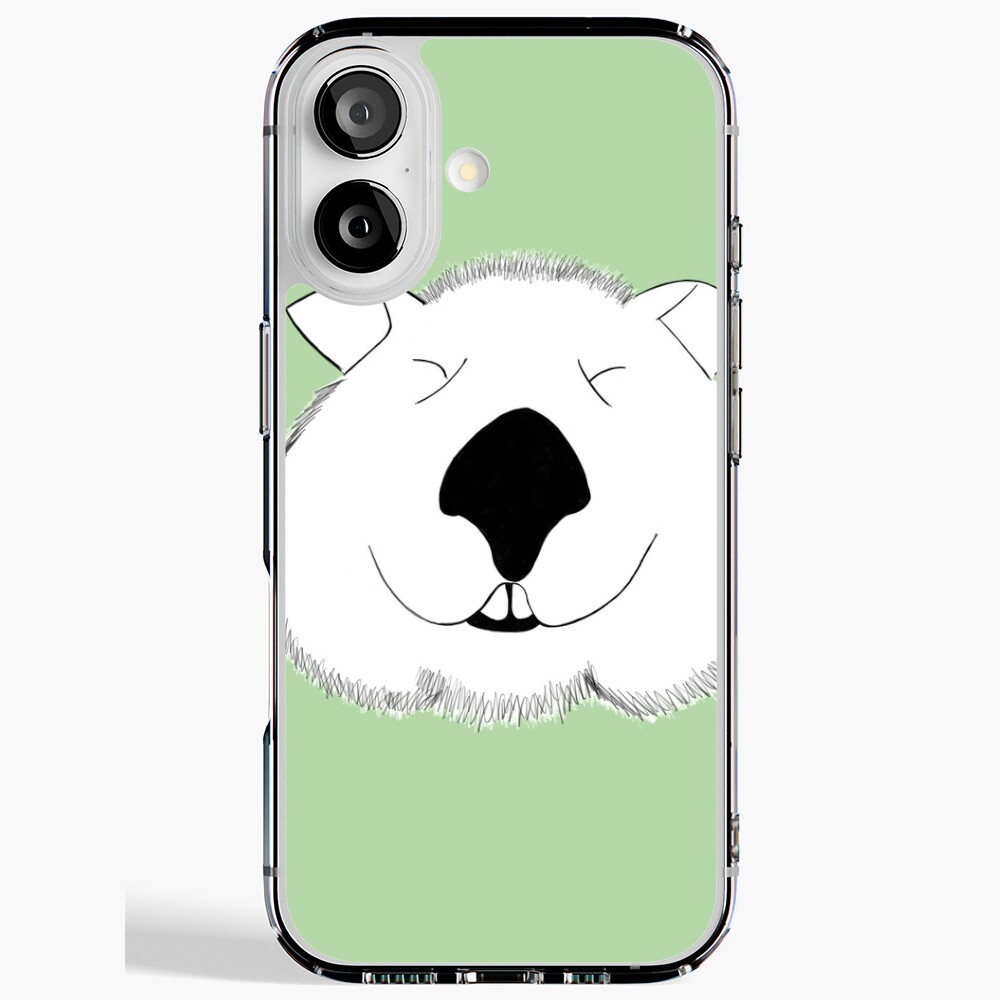 Happy Wombat Design – phone case.